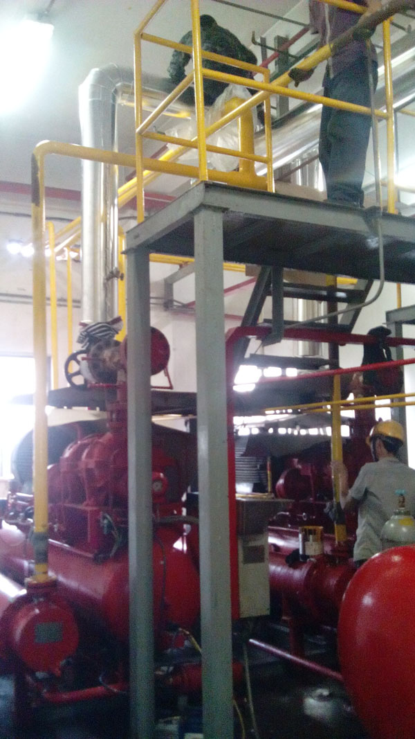 南海油脂深圳氨制冷設備安裝圖片工程（圖四）